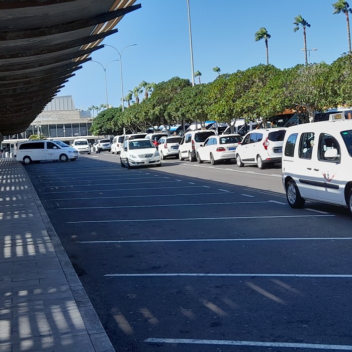 taxistation Teneriffa flygplats Teneriffa sur